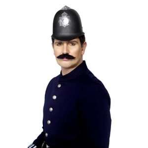  Bobby Police Officer Costume Adjustable Mustache: Toys 