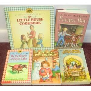  Set of 5 Books   LAURA INGALLS WILDER   LITTLE HOUSE 