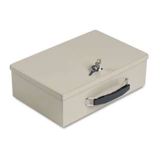   Cash Box, Key Lock, Sand STEELMASTER by MMF Industries 221614003
