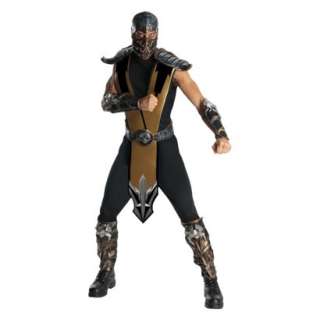 Mens Mortal Kombat   Scorpion Costume   One Size Fits Most.Opens in a 