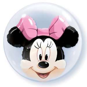  Lets Party By Disney Minnie Mouse Bubble Balloon 