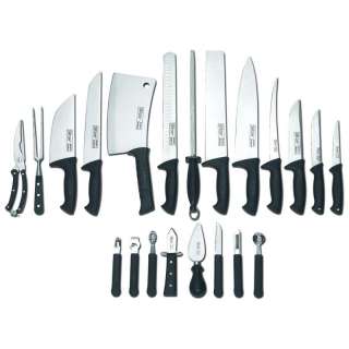 NEW PROFESSIONAL CHEF 22pc CUTLERY KNIFE SET + CASE & LIFETIME 