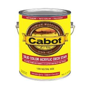  Cabot 1 Gallon Tintable Solid Exterior Stain 140.0001806 