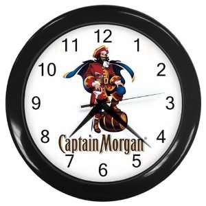 Captain Morgan Rum Liquor Logo New Wall Clock Size 10 Free Shipping