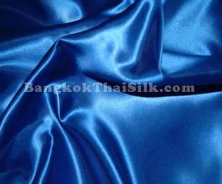 ROYAL BLUE SATIN DRESS DRAPE TABLE CLOTH CHAIR COVER45  