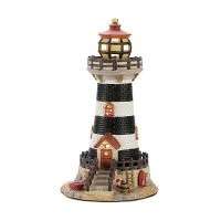Lighthouse Glow Lamp .Resin. Light bulb included. UL Recognized 5 1/2 