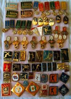 COLLECTION OF 500 MOSCOW 1980 OLYMPIC GAMES PINS set  