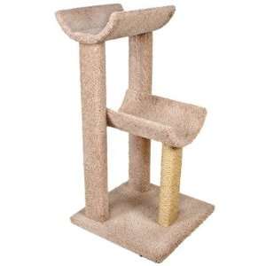  38 Small Kitty Cat Tree Color: Beige: Pet Supplies