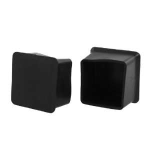   31/32 Chair Table Leg Square Rubber Covers Protectors: Home & Kitchen