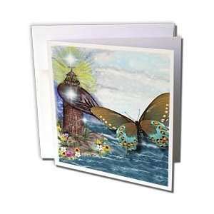   Lighthouse Love   Greeting Cards 6 Greeting Cards with envelopes