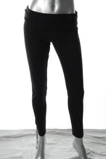 FAMOUS CATALOG Black Stretch Yoga Pants Misses M  