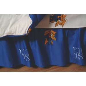    Kentucky Wildcats UK Dust Ruffle Bed Skirt: Sports & Outdoors