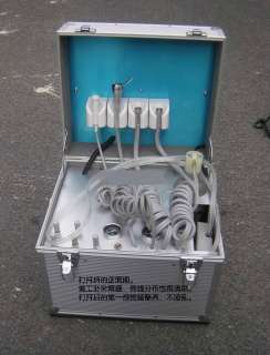 Portable Dental Unit , Dental Chair with Air Compressor  
