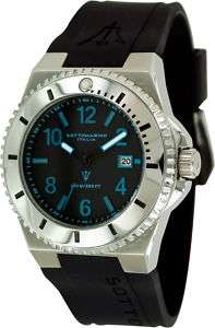 Mens Blue Rubber Dive Watch by Sottomarino SM60210 C  
