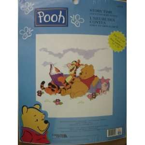   Disneys Pooh : Story Time Counted Cross Stitch Kit: Everything Else