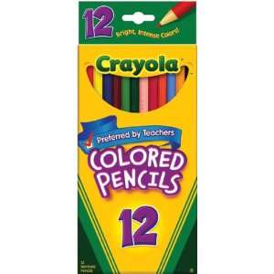  Crayola Colored Pencils 12/Pkg Long