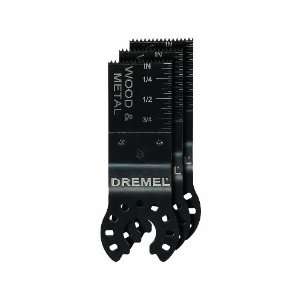 Dremel MM422B Multi Max Wood/Metal Flush Cut Blade, 3pk  