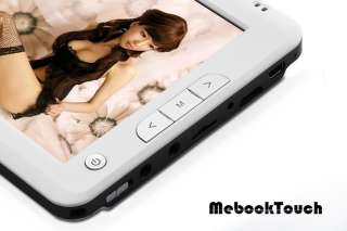 Mebook Touch   7 Inch Touchscreen eBook Reader +   