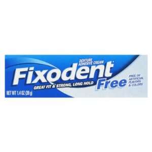  Fixodent Free Denture Adhesive Cream, 1.4 oz Health 