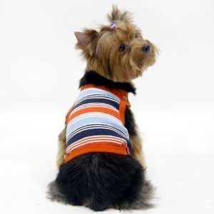 Dog Dog Collection Designer Dog Apparel   Etta Tank   Color: Orange 