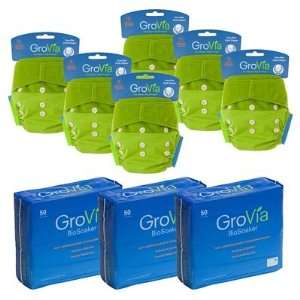  GroVia Hybrid Diapering System Starter Kit with Eco 