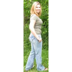 Amanda Bynes Dear Low Rise Bootleg Light Blue Jeans (See Listing for 