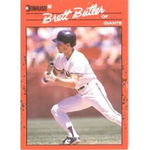  1990 Donruss # 249 Brett Butler San Francisco Giants 