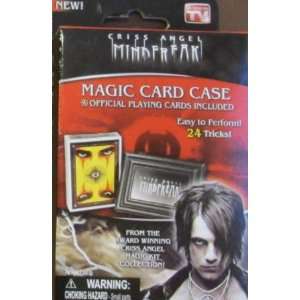  CRISS ANGEL MindFreak MAGIC CARD CASE w Official Playing 