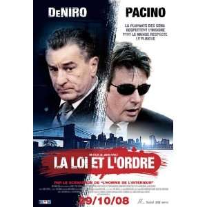   Robert DeNiro Al Pacino Carla Gugino Donnie Wahlberg