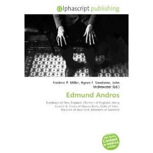 Edmund Andros [Paperback]
