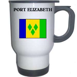   and the Grenadines   PORT ELIZABETH White Stainless Steel Mug