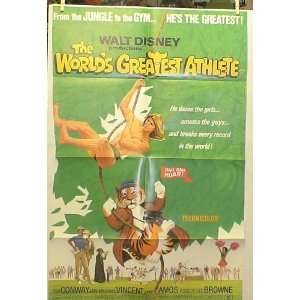   THE WORLDS GREATEST ATHLETE ORIGINAL MOVIE POSTER JAN MICHAEL VINCENT