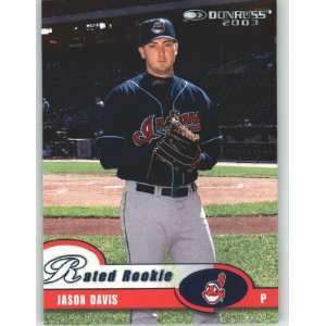  2003 Donruss #59 Jason Davis RR   Cleveland Indians (Rated 