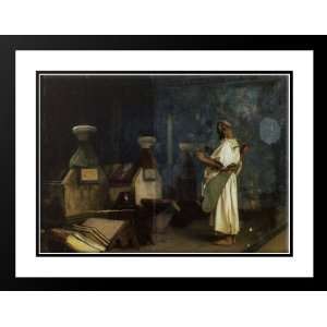 Gerome, Jean Leon 24x19 Framed and Double Matted Prayer at the Sultans 