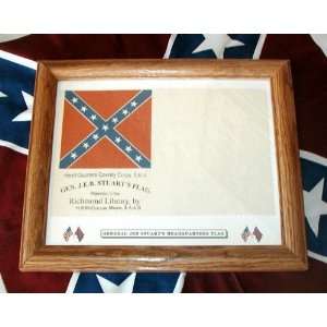   Civil War Confederate Flag General Jeb Stuart 