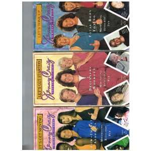 Jenny Craig Personal Fitness Collection 3 VHS Set Lets Get Moving 