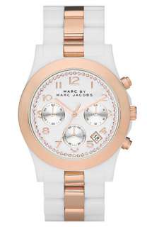 MARC BY MARC JACOBS Dave Ceramic Chronograph Watch  