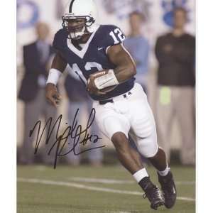 Michael Robinson Autographed Penn State Nittany Lions (Running with 