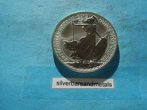 2000 BRITANNIA 999 SILVER ELIZABETH 2 POUND COIN RARE COOL HOT ITEM 