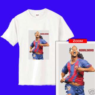 RONALDINHO FC BARCELONA Football Soccer Shirt B NEW  