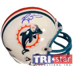 Ricky Williams Miami Dolphins Autographed Mini Helmet