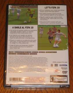 FIFA Soccer 10 PS2 Sony PlayStation 2 *NEW* 014633157123  