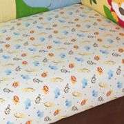 TOO GOOD by Jenny McCarthy Jungle Jubilee Fitted Crib Sheet
