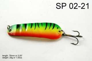Bass Pike Trout Salmon Casting Spoon Fishing Lure  