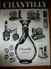1971 CHANTILLY by Houbigant Perfume Bottle Compact Ad