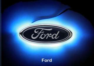   Decal Logo Blue Light Color Auto Emblem Led Lamp For FORD FOCUS  