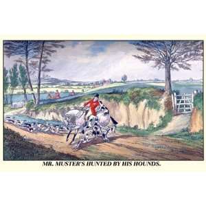  Mr. Musters Hunted by his Hounds by Henry Thomas Alken 