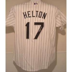 Todd Helton Signed Jersey