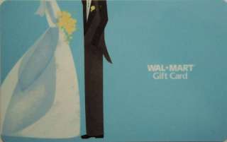  Gift Card Wedding COLLECTIBLE NO VALUE  