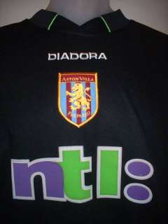 Aston Villa Goalkeeper Goalie Football Soccer Shirt Jersey Diadora NEW 